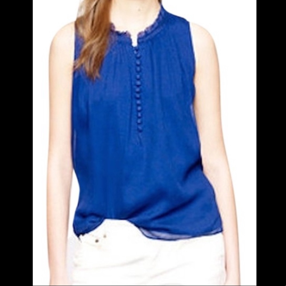 JCREW royal blue tank